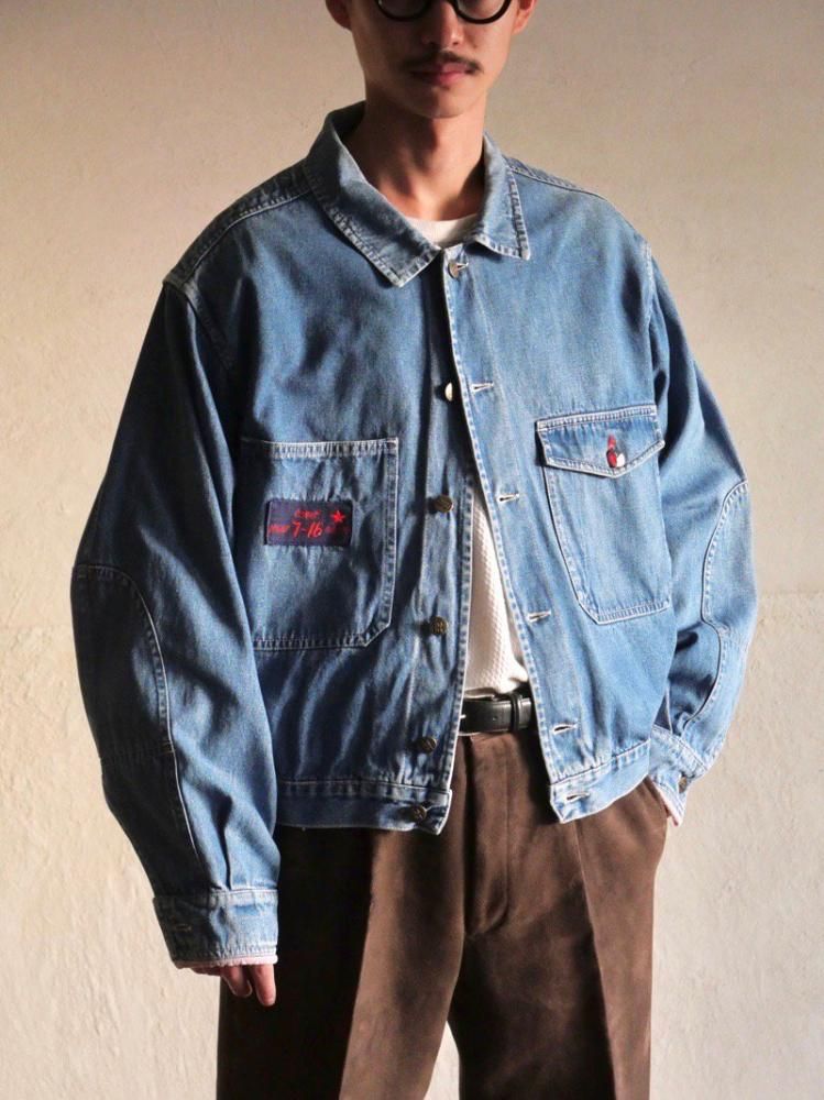 1980's ENRICO COVERI Denim Blouson