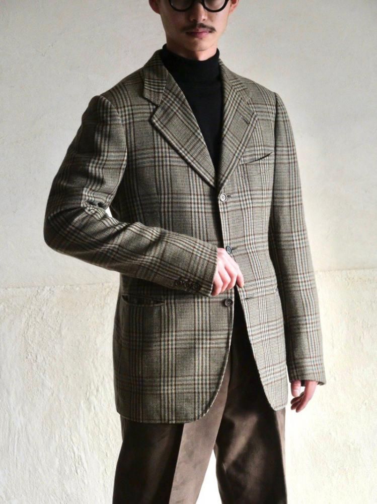 1970's Italian Vintage Wool Tailored Jacket