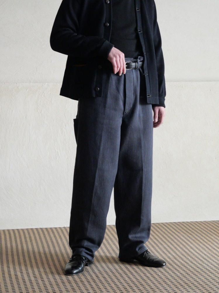1980's German Vintage Cotton Piqu&#233; Work Pants