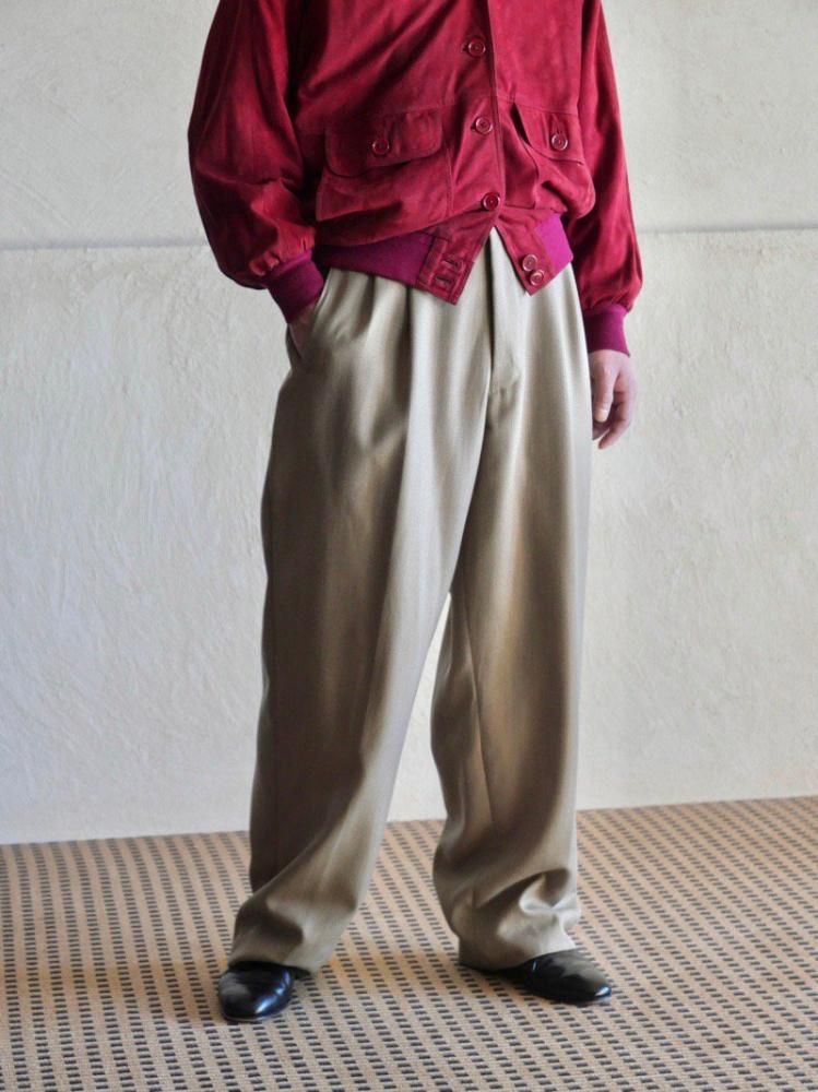 1990~00's J.RIGGINGS Design Trousers,
Wool  Polyester WIPCORD Cloth