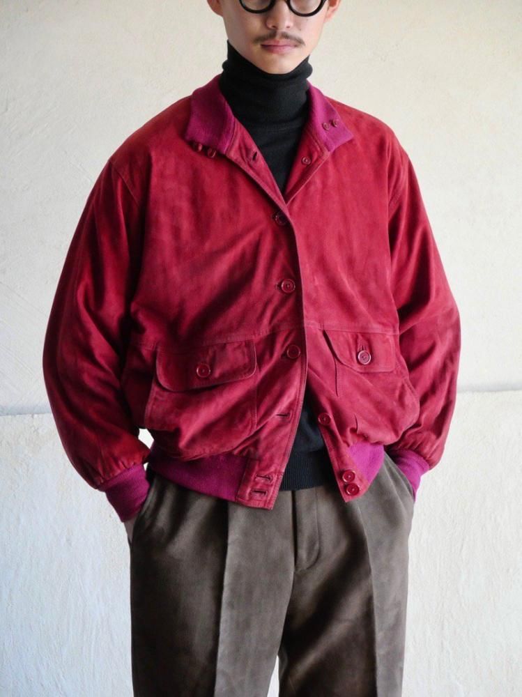 1980's German Vintage Valstar Goat-suede Jacket