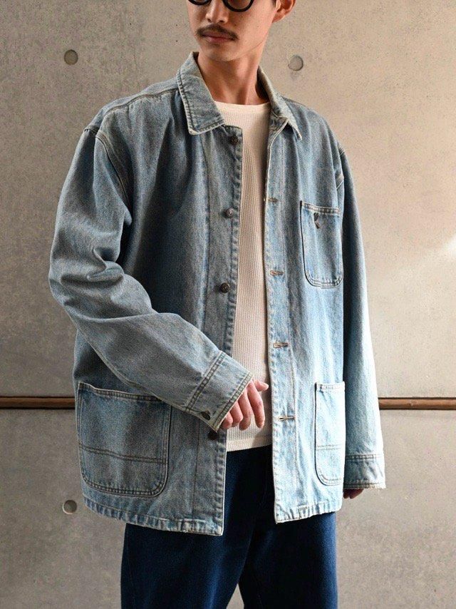1990's 3Pockets Denim Coverall 