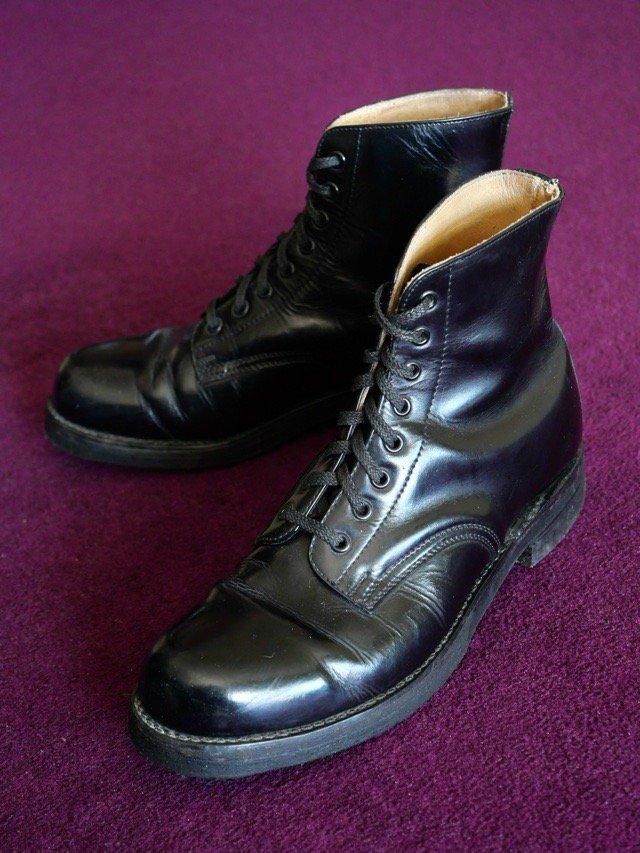 ~1980's USA Vintage Leather Work Boots