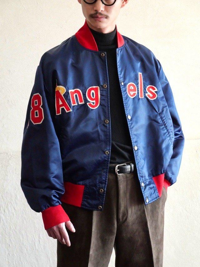 ~1980's Vintage Stadium Jacket, California Angels