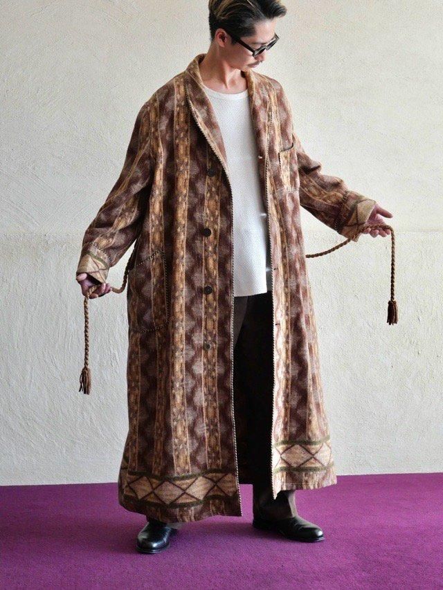 1950's Vintage SANITARY BRAND Wool Gown Coat