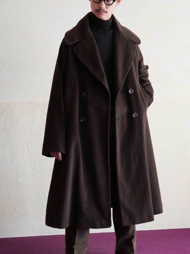 JILSANDER+ Herringbone Soft Wool Overcoat
