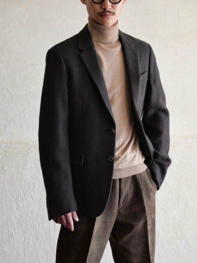 PRADA Tweed Tailored Jacket, SMOKEY-BROWN