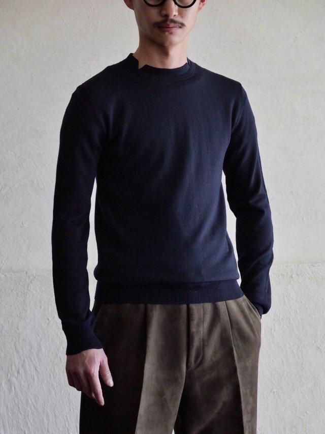 07AW Dior HOMME Wool Knit Sweater, C-NECK