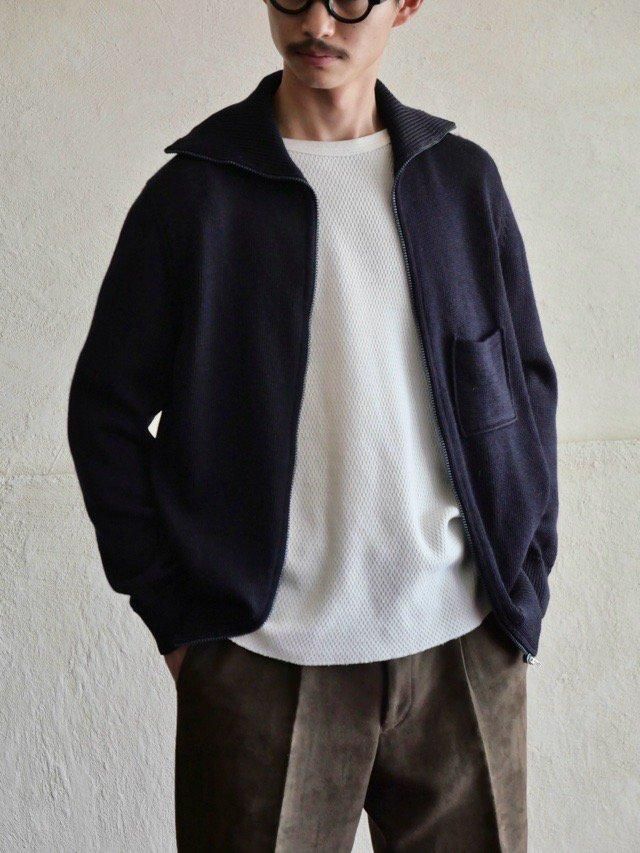 1990's ErmenegildoZegna Knit Drivers, Navy