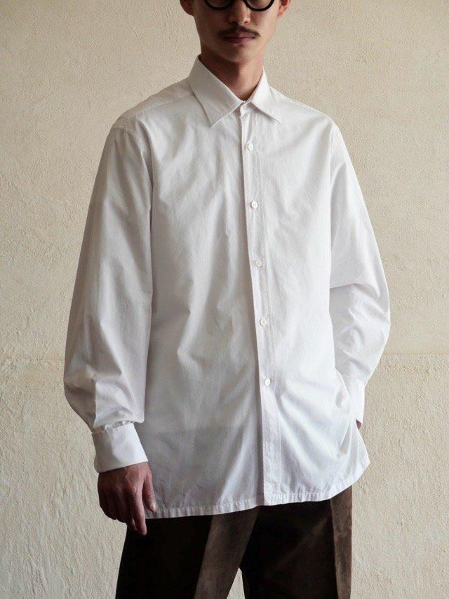 CHARVET Cotton Dress Shirt, White