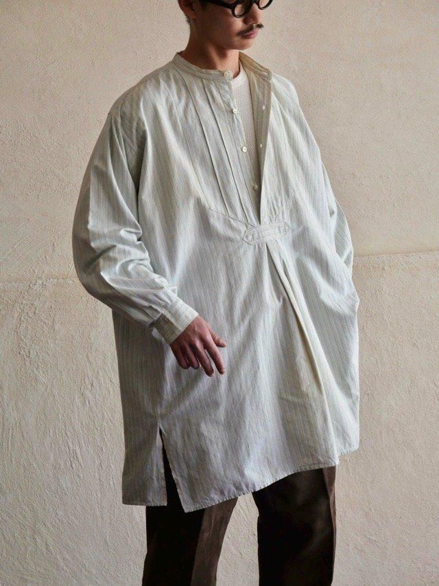 ~1930's Euro Vintage Cotton Stripe Shirt