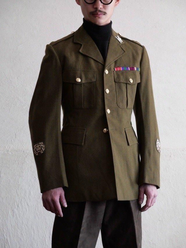 1970's UK ARMY Vintage Officer Unifrom Jacket