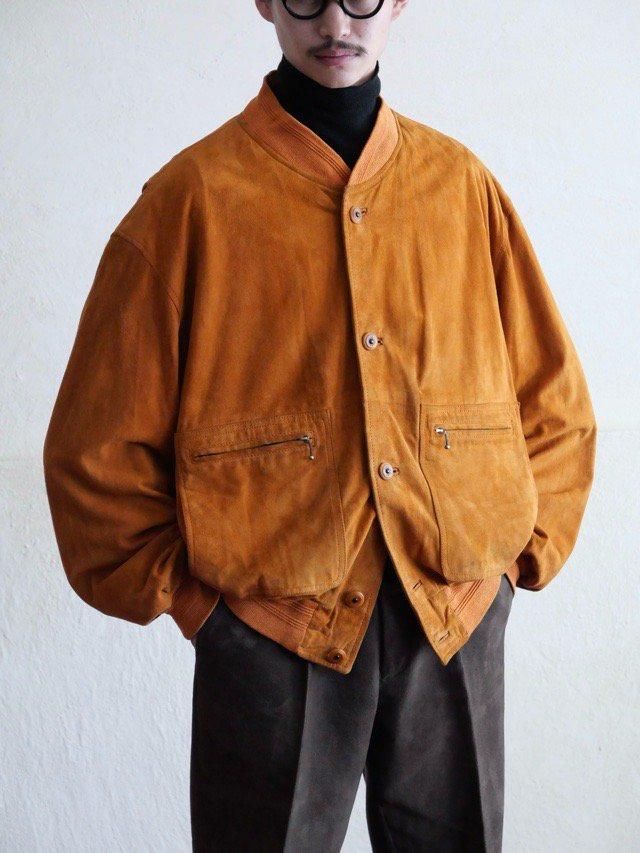 1980's HUGO BOSS Goat-Suede Valstar Jacket