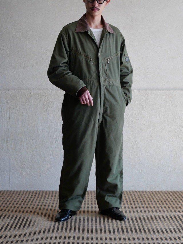 1960's Vintage OSHKOSH B'GOSH
Cotton Twill & Quilting Lined Jumpsuit