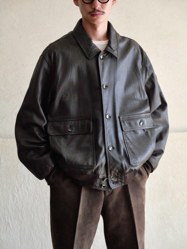 90~00's Leather Valstar Jacket, Made in Italy.