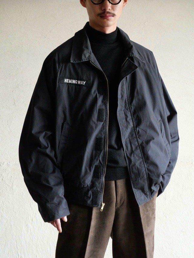 1996~97's U.S.NAVY UTILITY JACKET, BLACKDAVIS