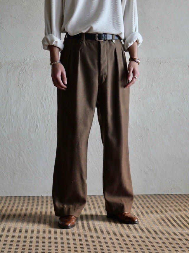 1950~60s French Army M52 Wool Trousers