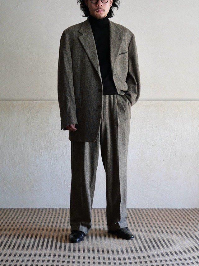 1980-90s Vintage Soft Tweed Set-up