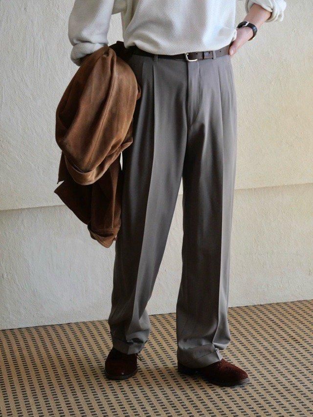 1980's Ermenegildo Zegna 2tucks Trousers