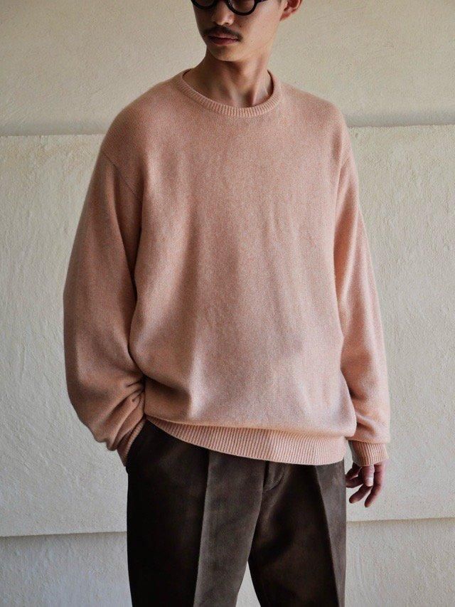1990's malo 100% Cashmere Sweater  CherryBlossom-Pink , Made in Italy.
