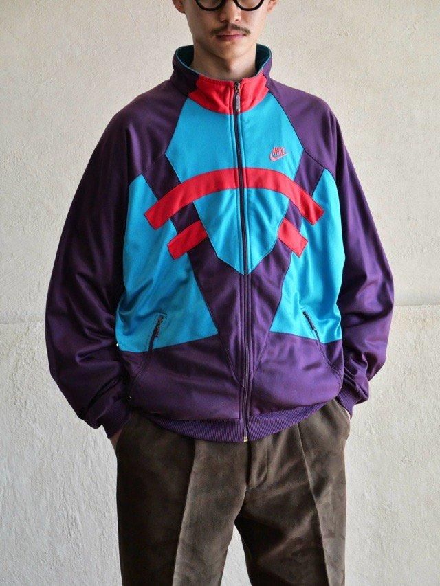 1990's Vintage NIKE Retro-future Track Jacket
