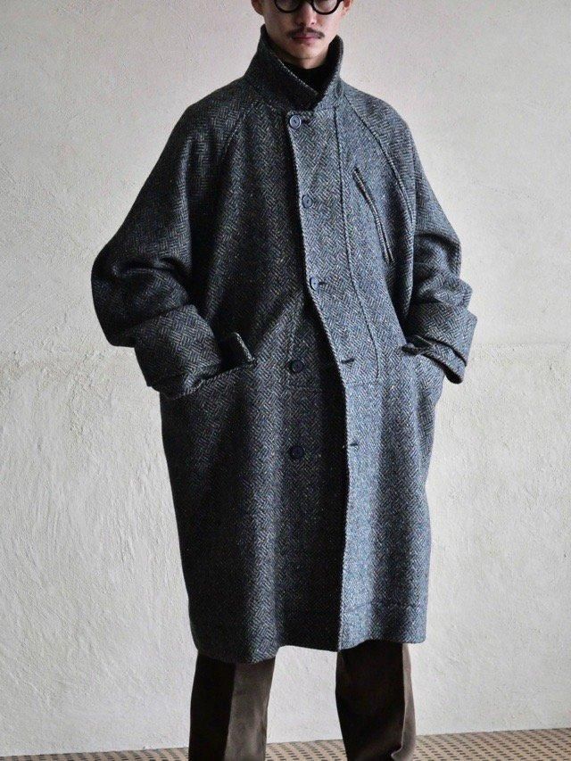 1980's Italian Vintage Francesco Fiordelli Tweed Coat
