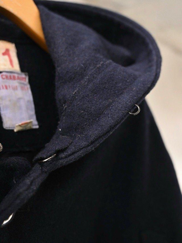 1964's French Military Vintage Wool Cape, NAVY - Vintage & Archive