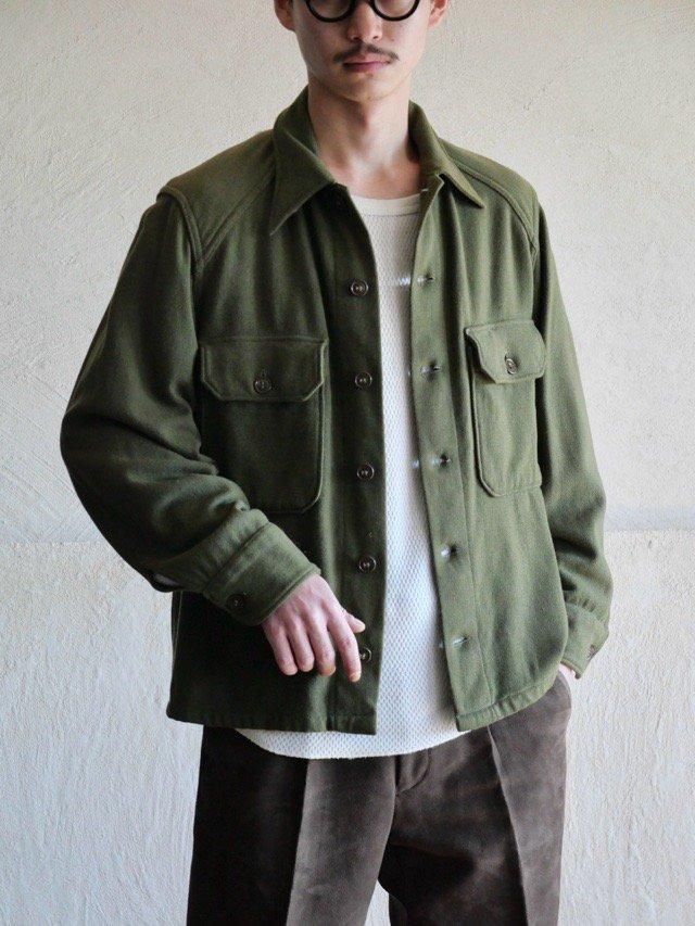 1950's~ U.S.Military Vintage Wool Shirt Jacket&#127482;&#127480;  ڭ