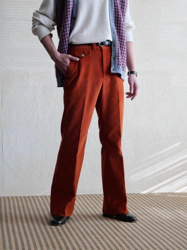 1970's Levi's Panatela Corduroy Flare Trousers