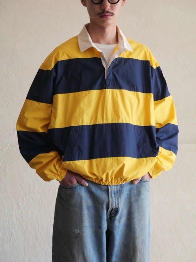 1990's RalphLauren Cotton-poplin Rugger Shirt Blouson