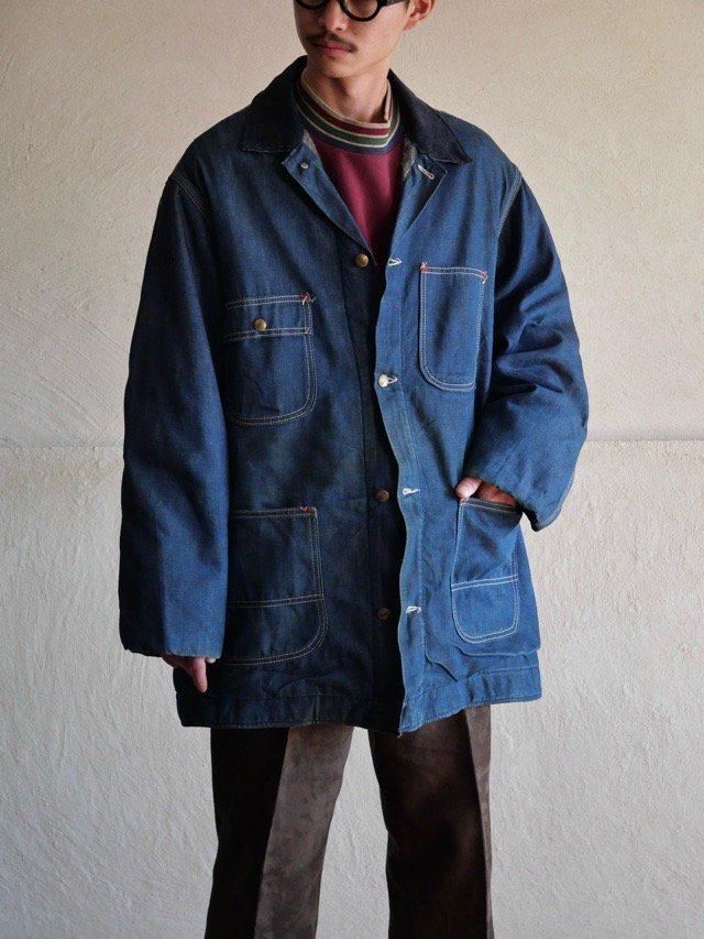 1970's Vintage SEARS Lined Denim Coverall