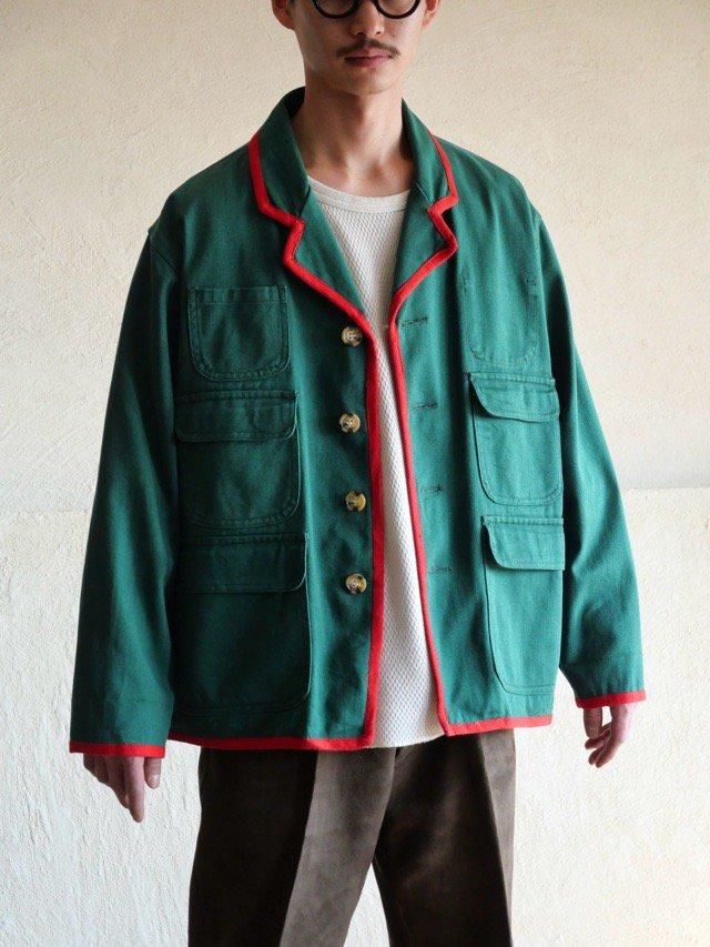 1980~90's CAMBRIDGE DRY GOODS
Cotton Twill Work Blazer