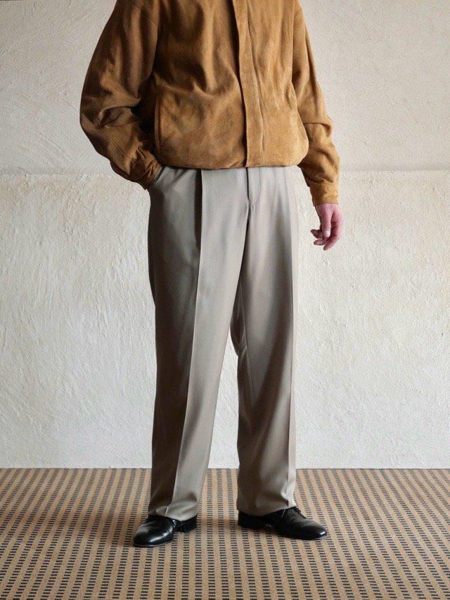 1990s Deadstock HICKEY FREEMAN, 
"LoroPiana" Wool Gabardine Trousers