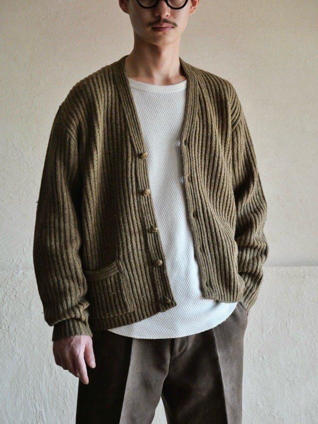 1960's Vintage McGREGOR Rib Knit Cardigan, Made in USA