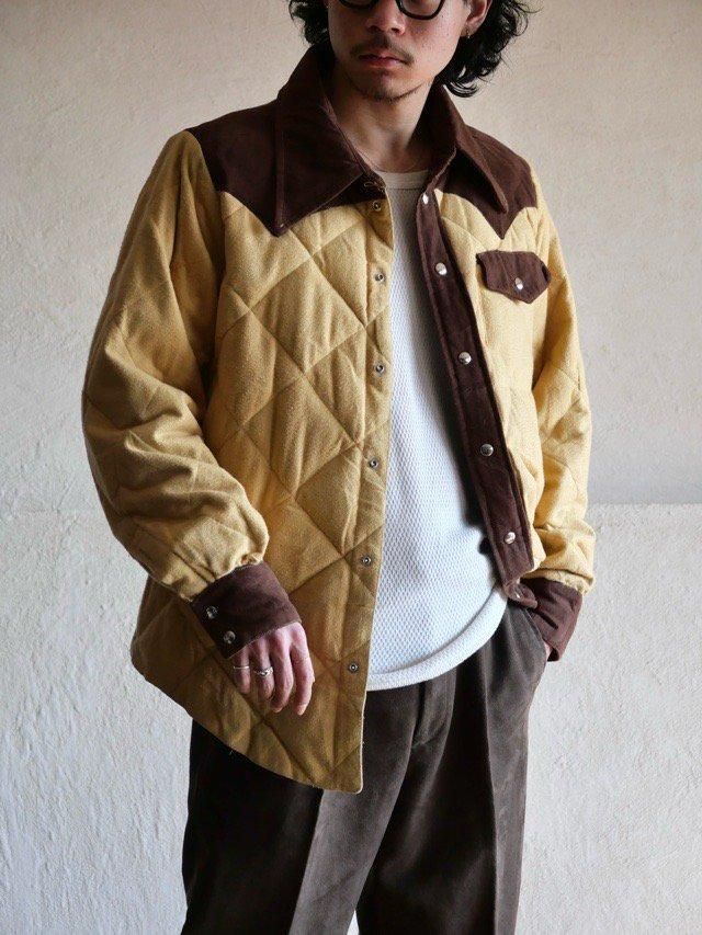 1970s Vintage FROSTLINE Quilted Western Shirt