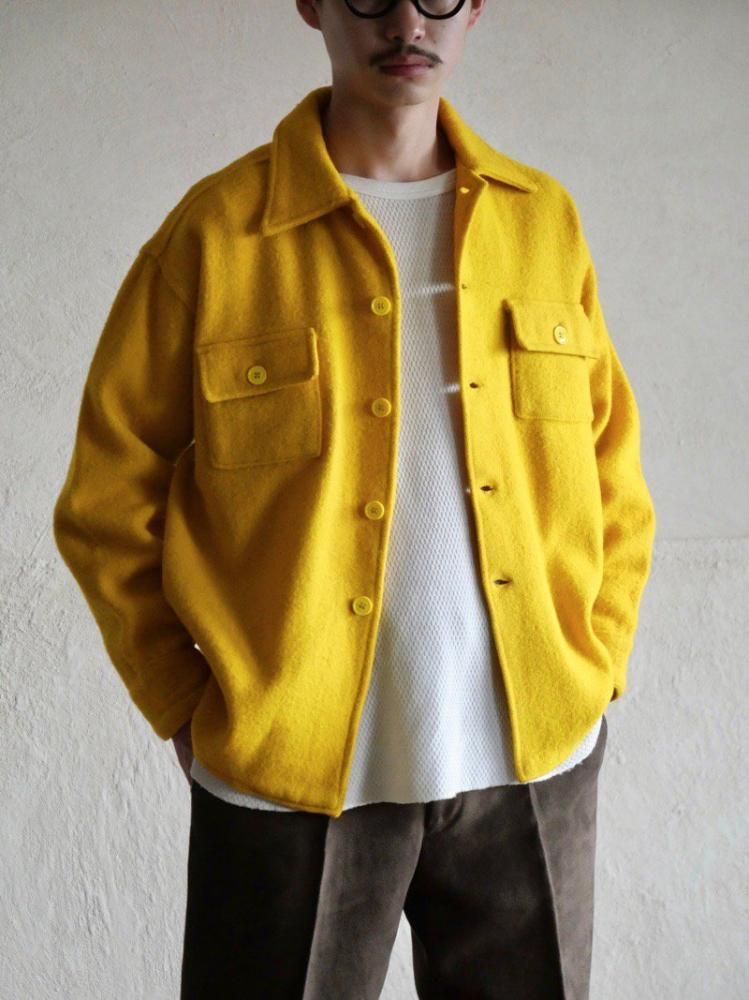 ~1960's Vintage FALCON BRAND C.P.O. Wool Shirt