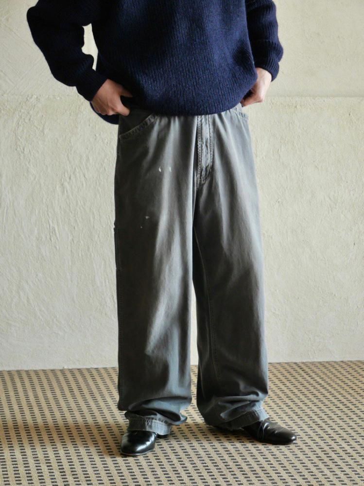 00's OLD NAVY Carpenter Pants, Grayish-Olive