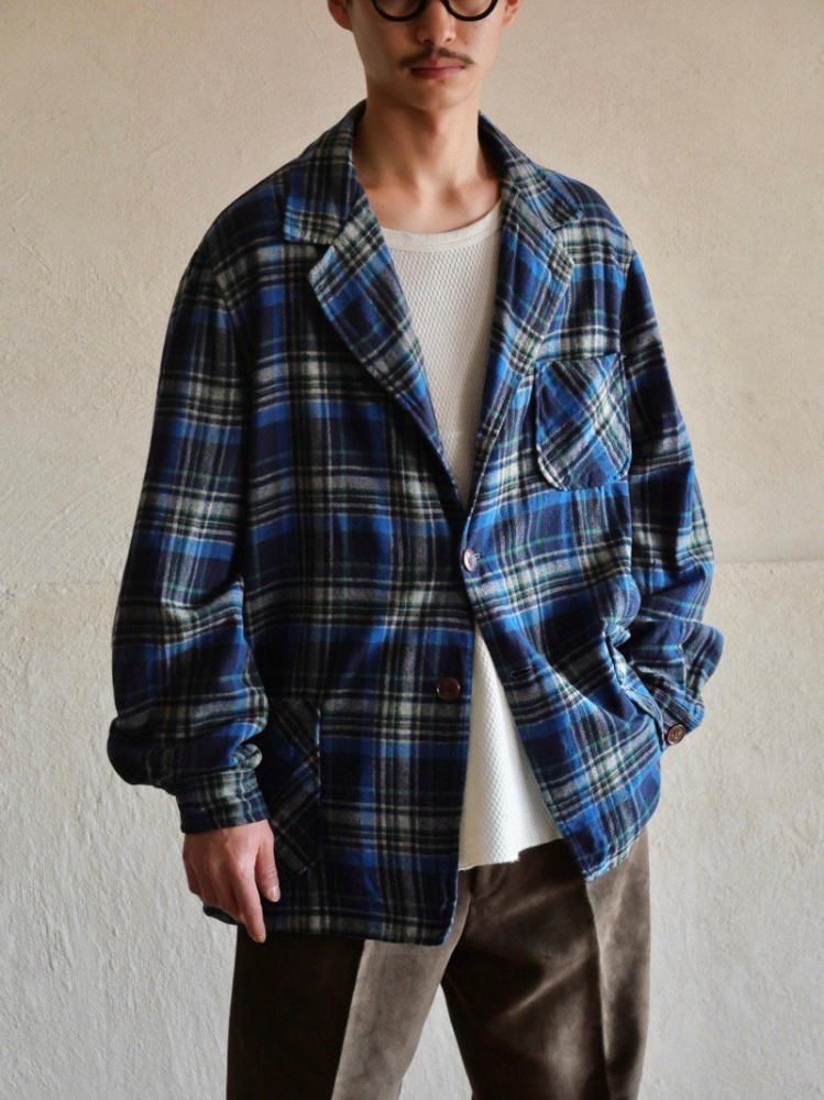 1970's Vintage PENDLETON Wool Jacket, Blue