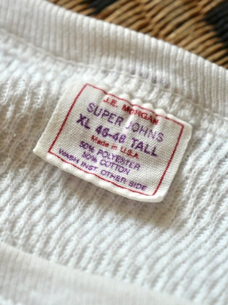 1970~90's SUPER JOHNS Thermal Shirt, Made in USA