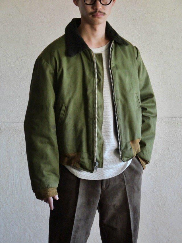 1960's Vintage CottonBoaQuilting Sports Jacket