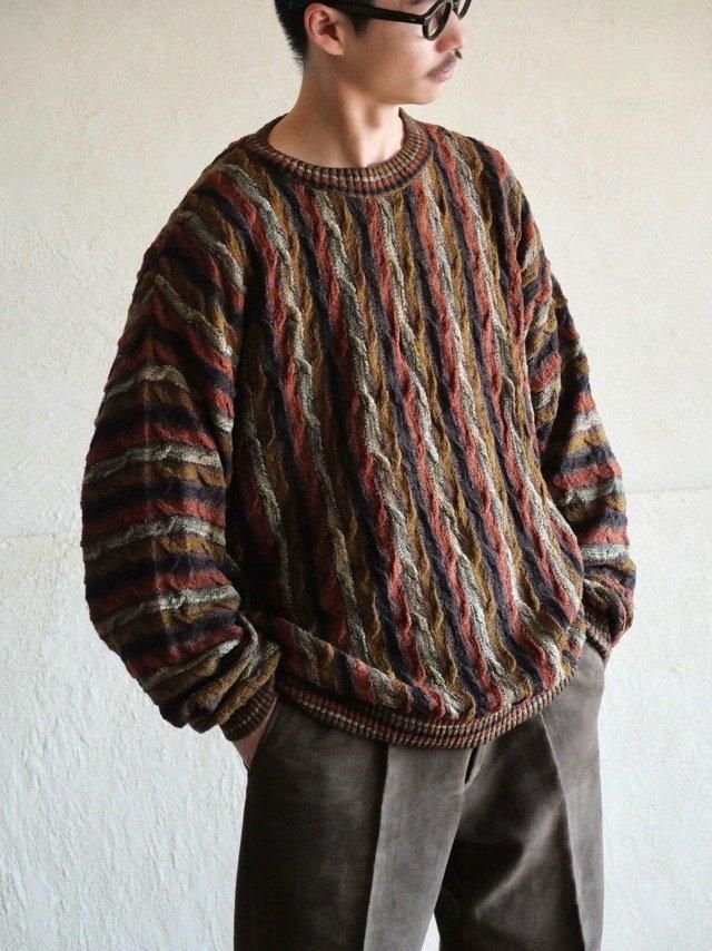 1990's Protege 3D-Knit Sweater