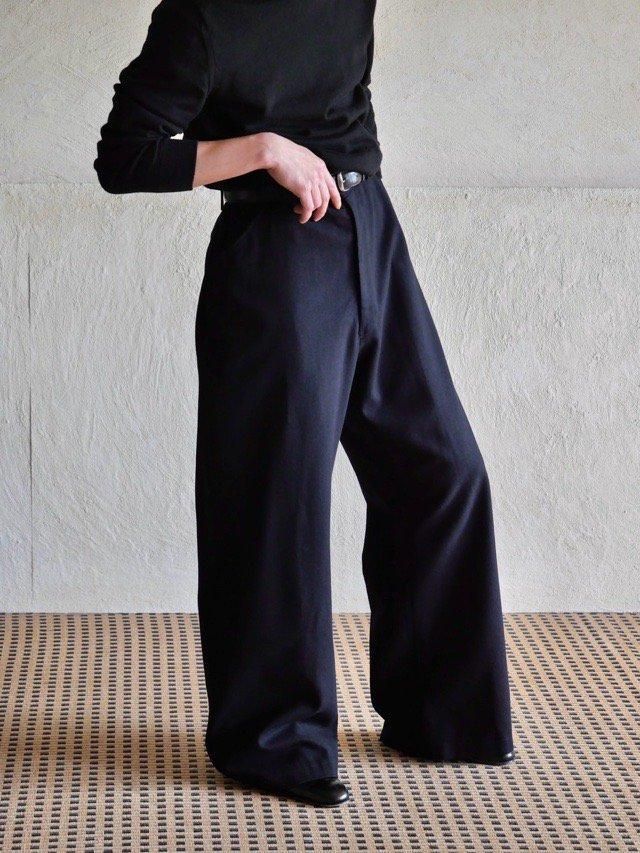 50s 60s US Navy セーラーパンツ conmarジッパー 50s 60s US Navy セーラーパンツ conmarジッパー パンツ
