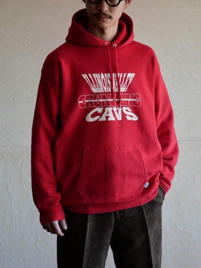 1990's Vintage DISCUS "ILLNOIS VALLEY CAVS" Sweat Hoodie