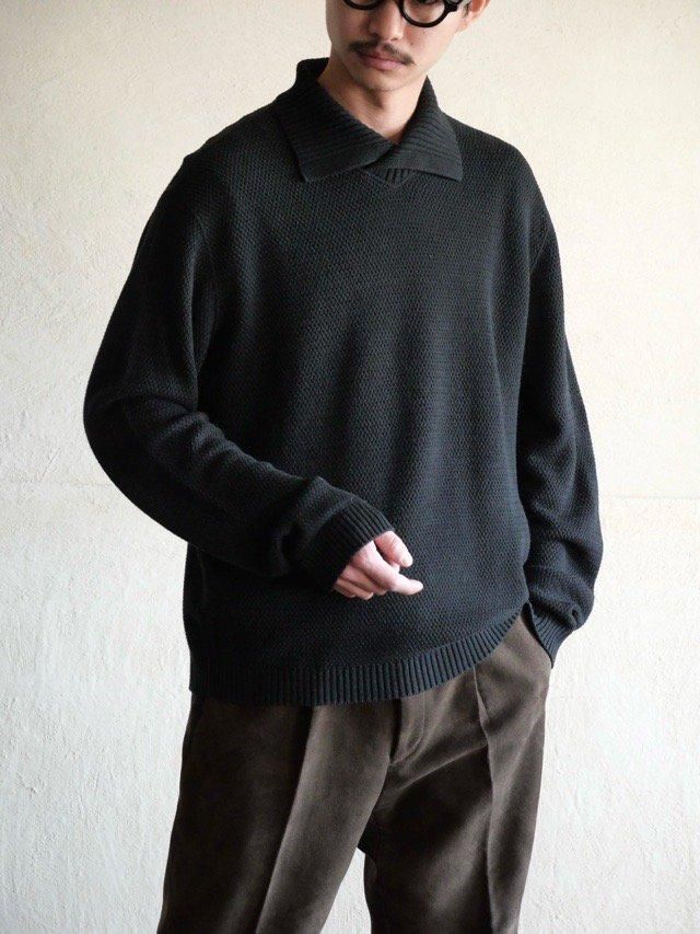 00's Ermenegildo Zegna Black Spring Knit