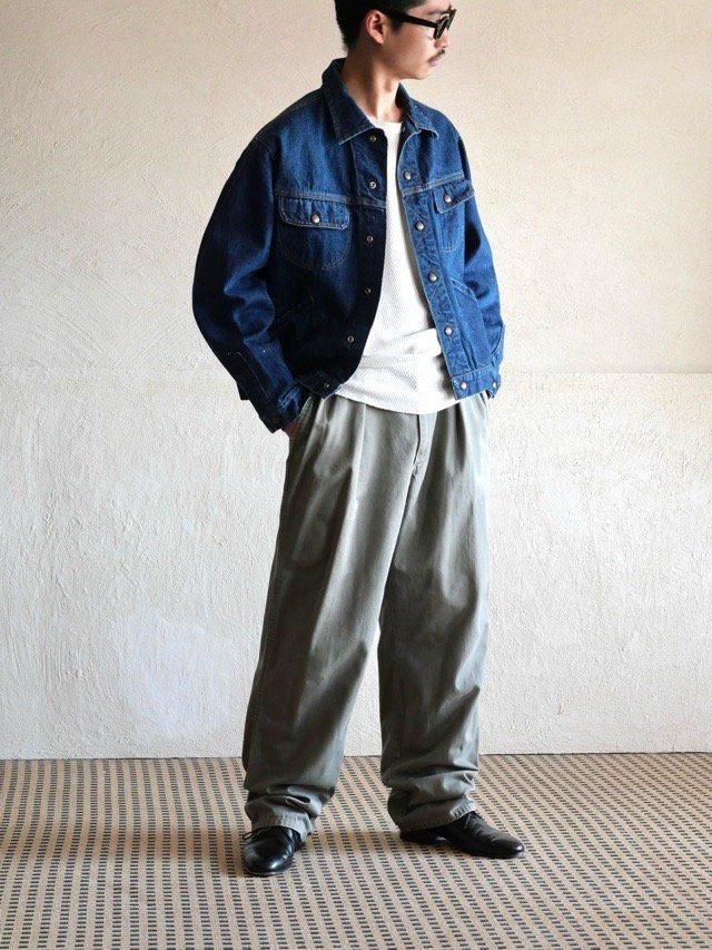 ~1990's Vintage RalphLauren POLO CHINO, Made in USA. "Grayish-Olive "