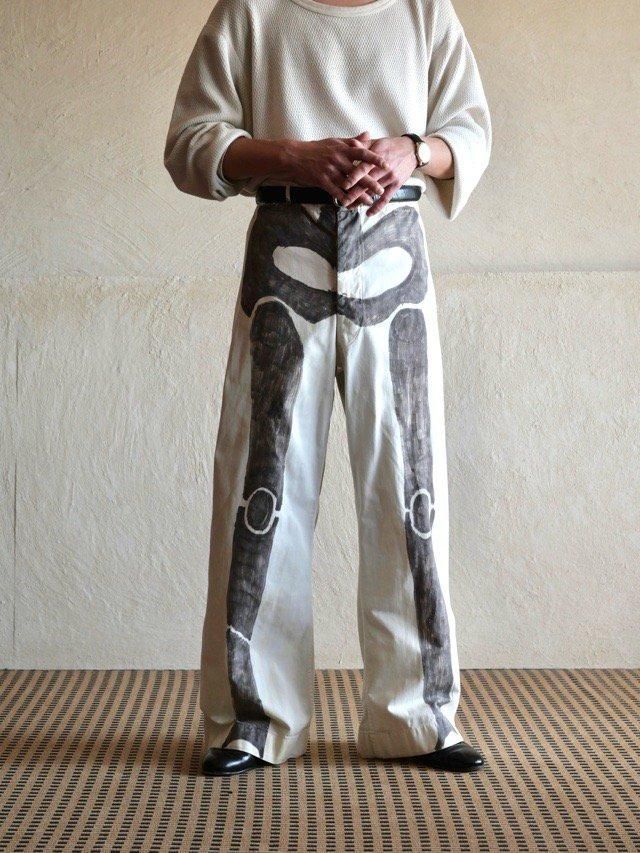 1960's U.S.NAVY Vintage Sailor Pants Bone