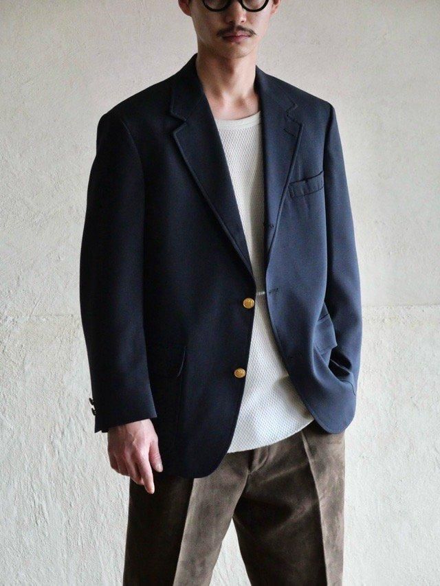 1980's BrooksBrothers Navy Blazer, Made in USA.