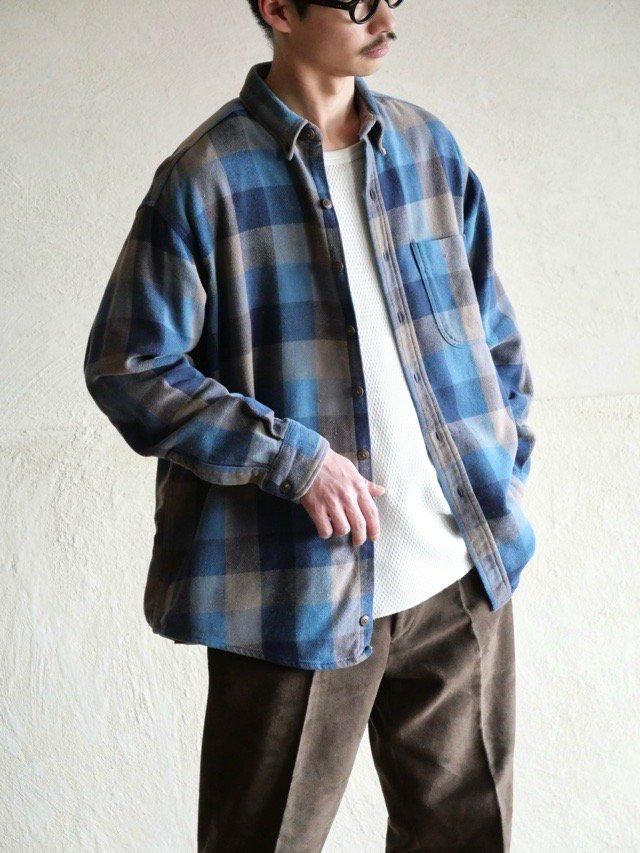 00's St.John's Bay Heavy Cotton Flannel Shirt