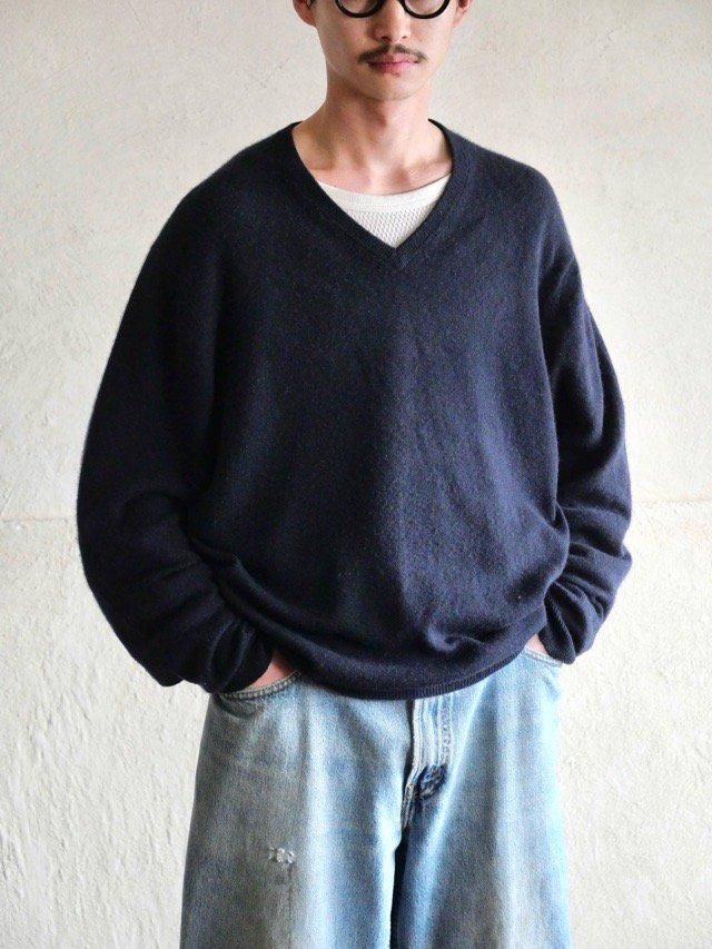 00's Jos.A.Bank 100% Cashmere Sweater, NAVY