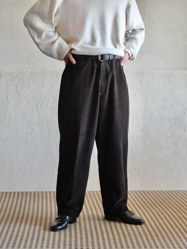 1990's DOCKER'S Corduroy Trousers, BROWN